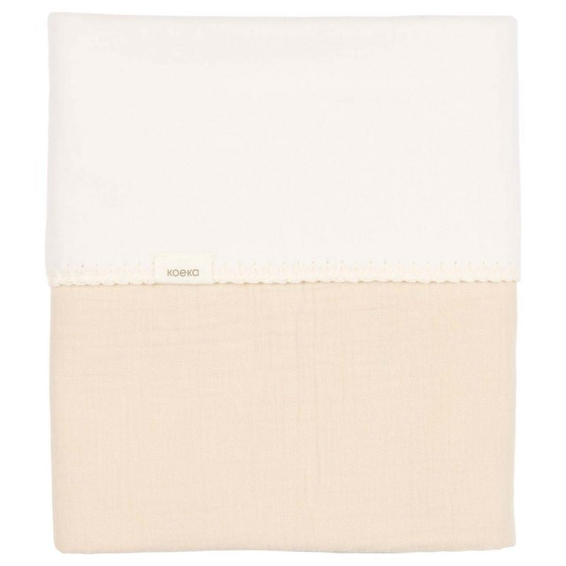Wiegdeken Cotton Fleece Faro - Warm White