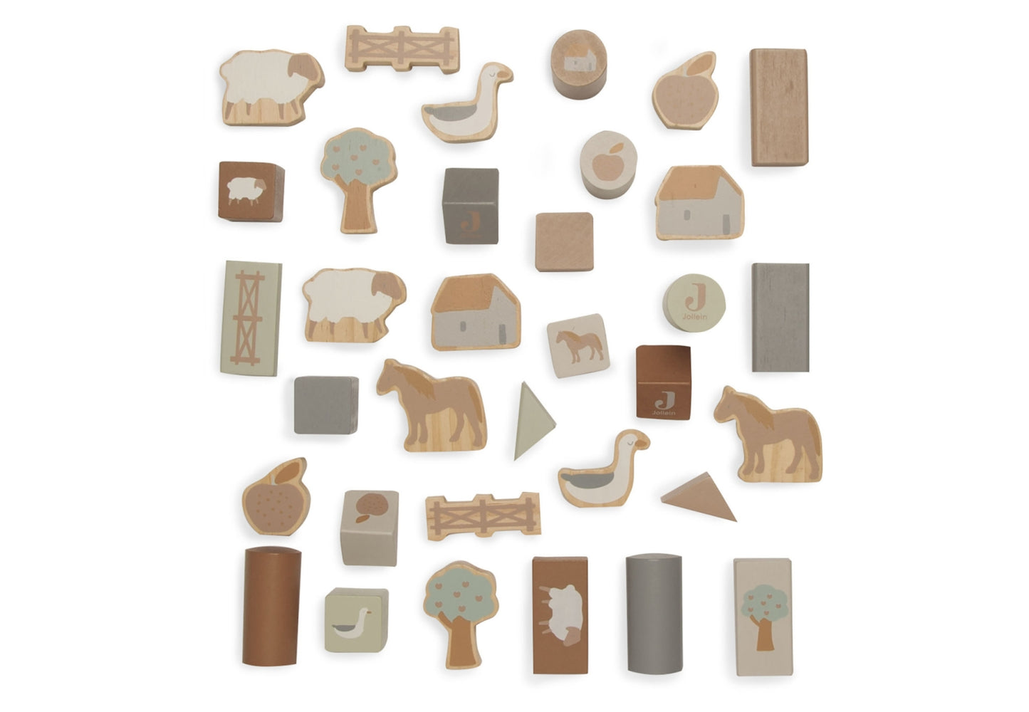 Houten Blokken Set Farm
