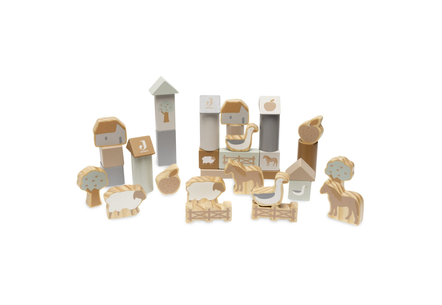 Houten Blokken Set Farm