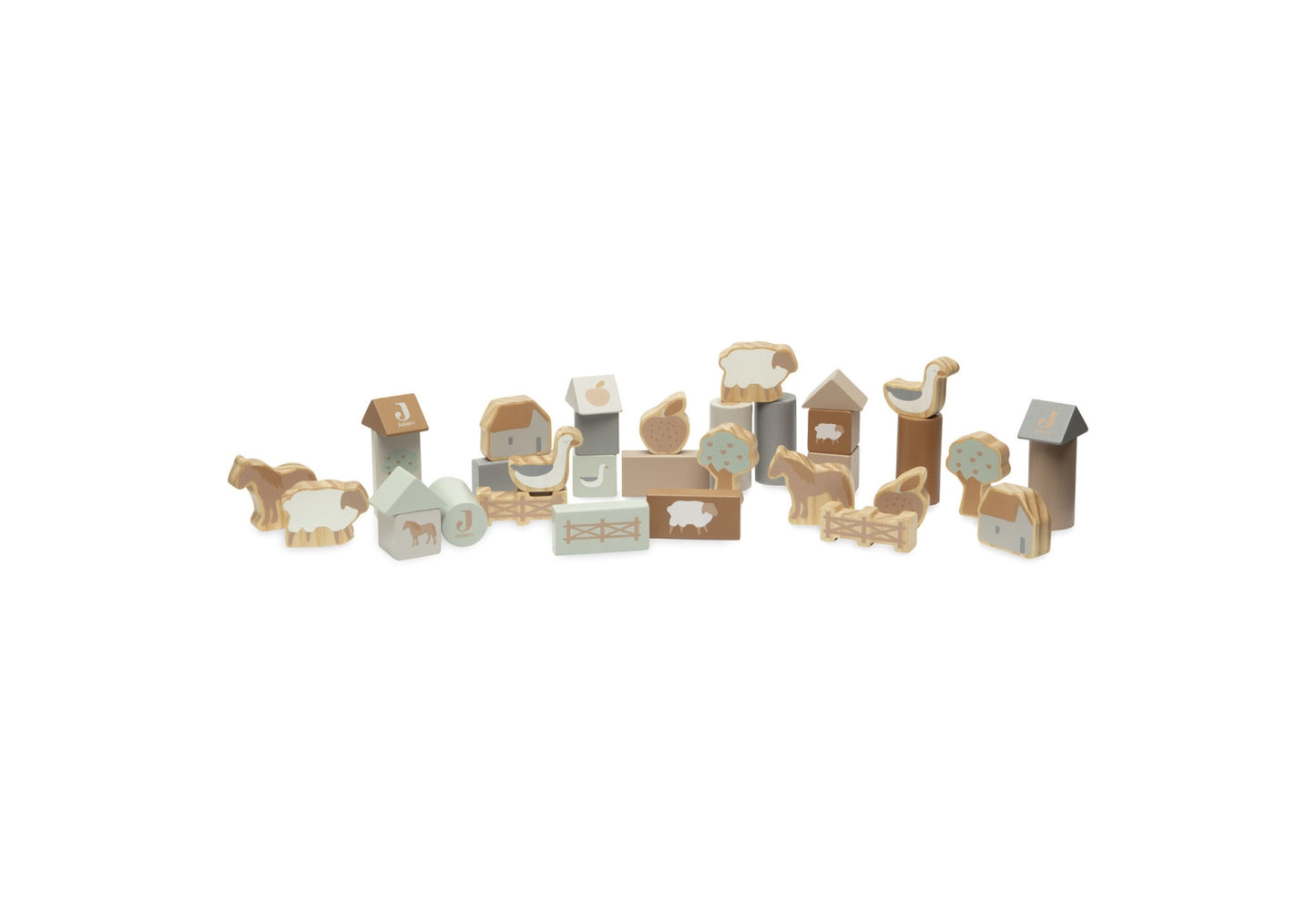 Houten Blokken Set Farm