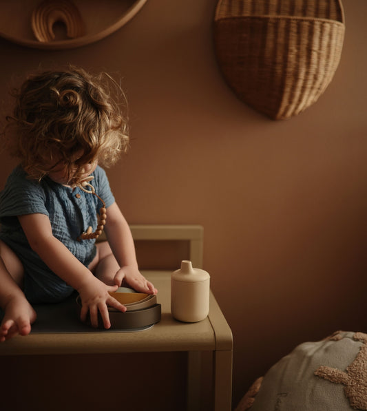 Silicone Sippy Cup - Shifting Sand