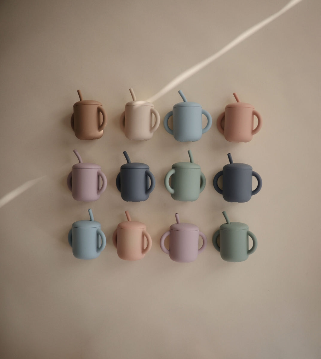 Silicone Sippy Cup - Blush