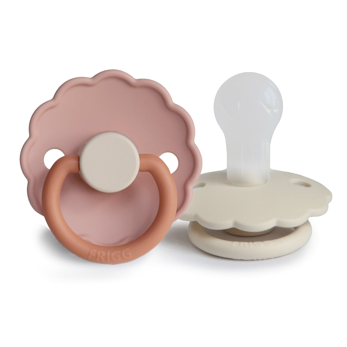Daisy Bloom - Silicone - Biscuit/Cream T1 (2-pack) 0 - 6m