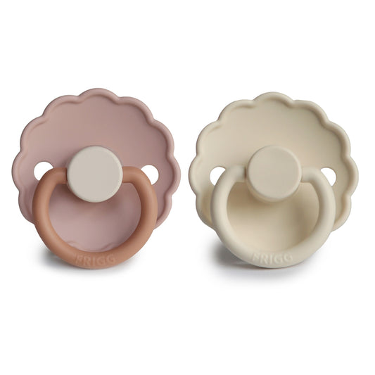 Daisy Bloom - Silicone - Biscuit/Cream T1 (2-pack) 0 - 6m