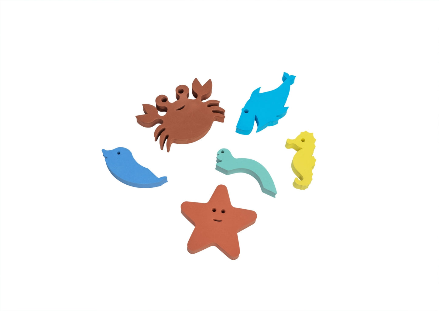 6 Foam Badspeeltjes Waterfun
