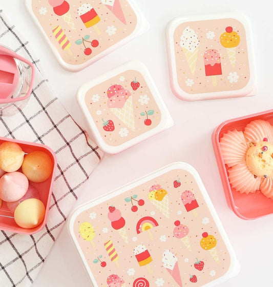 Lunch & snack box set: Ijsjes