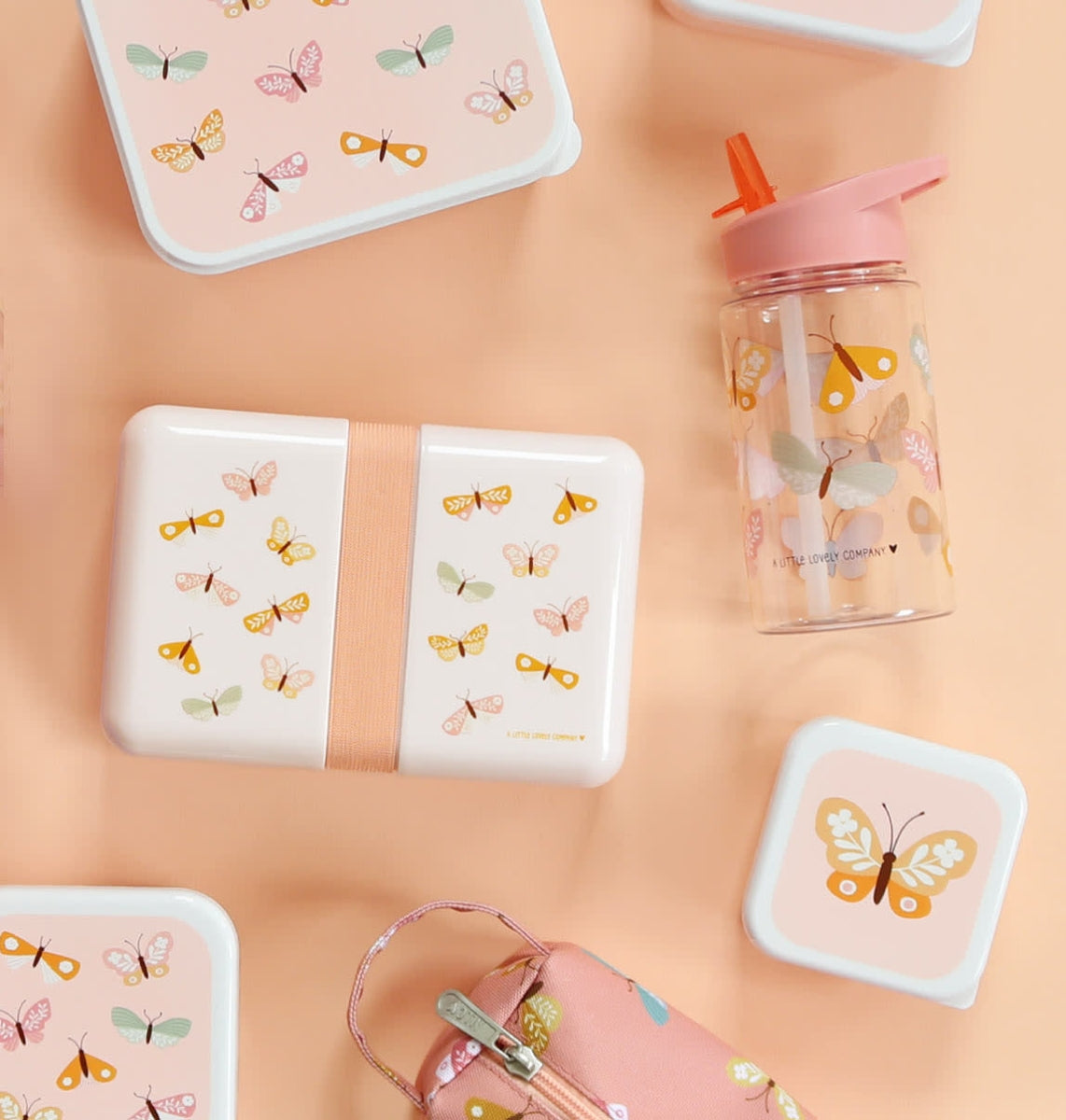 Lunch box: Vlinders