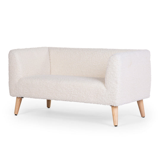 Kinderbankje - Teddy - Ecru