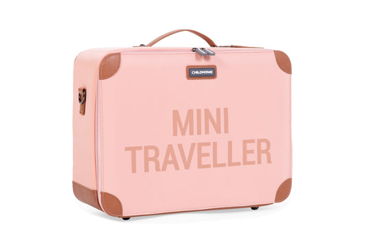 Mini Traveller Kinderkoffer - Roze Koper