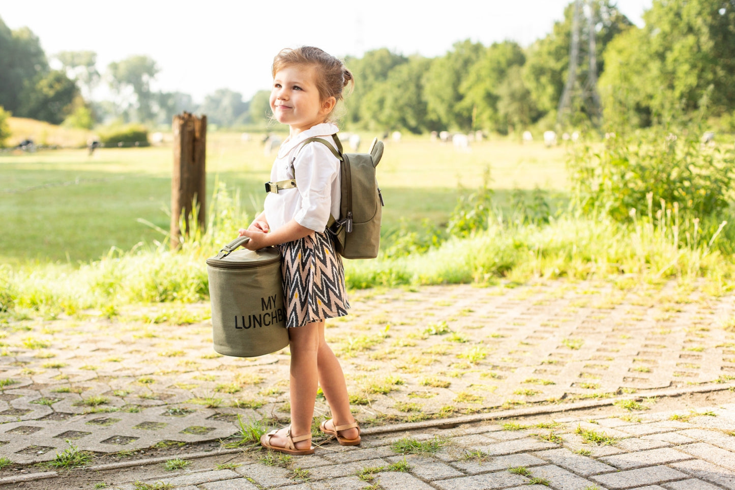 My Lunchbag - Met Isolerende Voering - Canvas - Kaki
