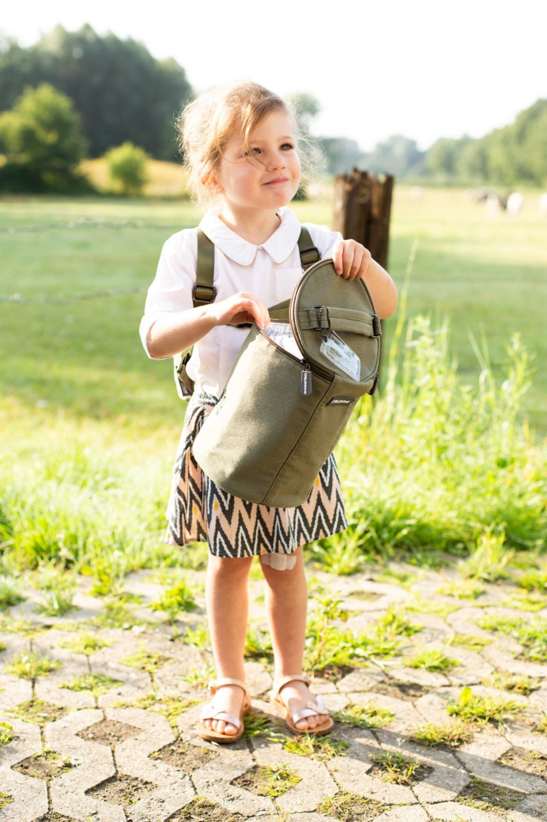 My Lunchbag - Met Isolerende Voering - Canvas - Kaki
