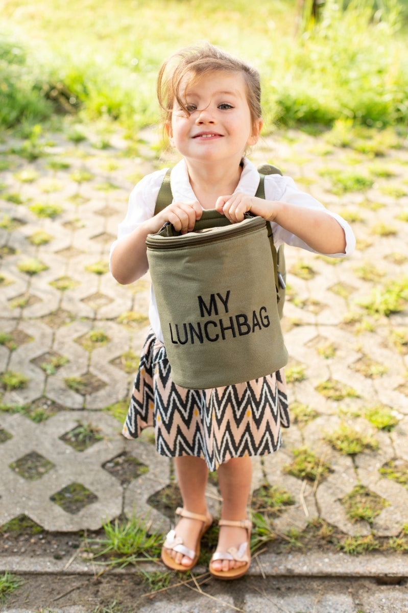 My Lunchbag - Met Isolerende Voering - Canvas - Kaki