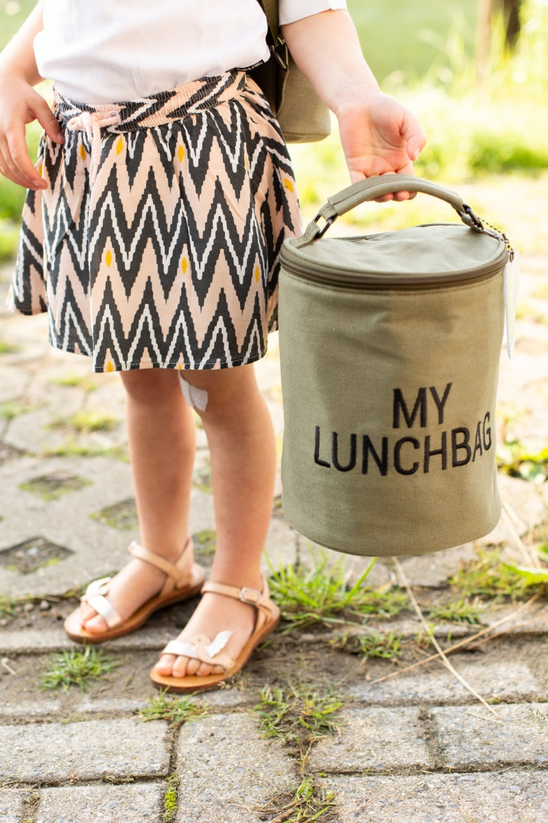 My Lunchbag - Met Isolerende Voering - Canvas - Kaki