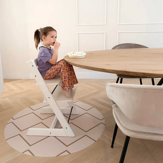 Round Splash Mat Beni - Autumn Gold