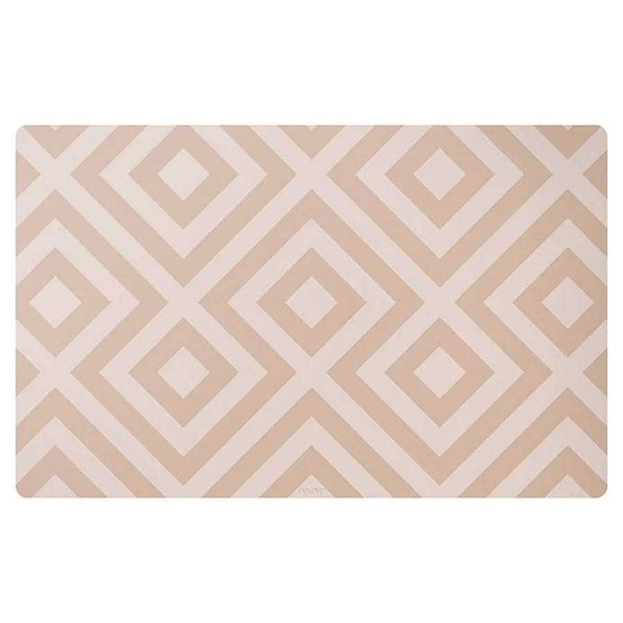 Desk mat Modern Blocks – Desert Sand