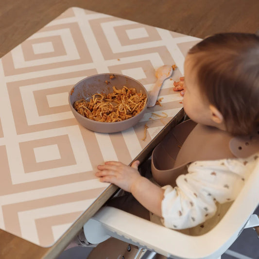 Desk mat Modern Blocks – Desert Sand