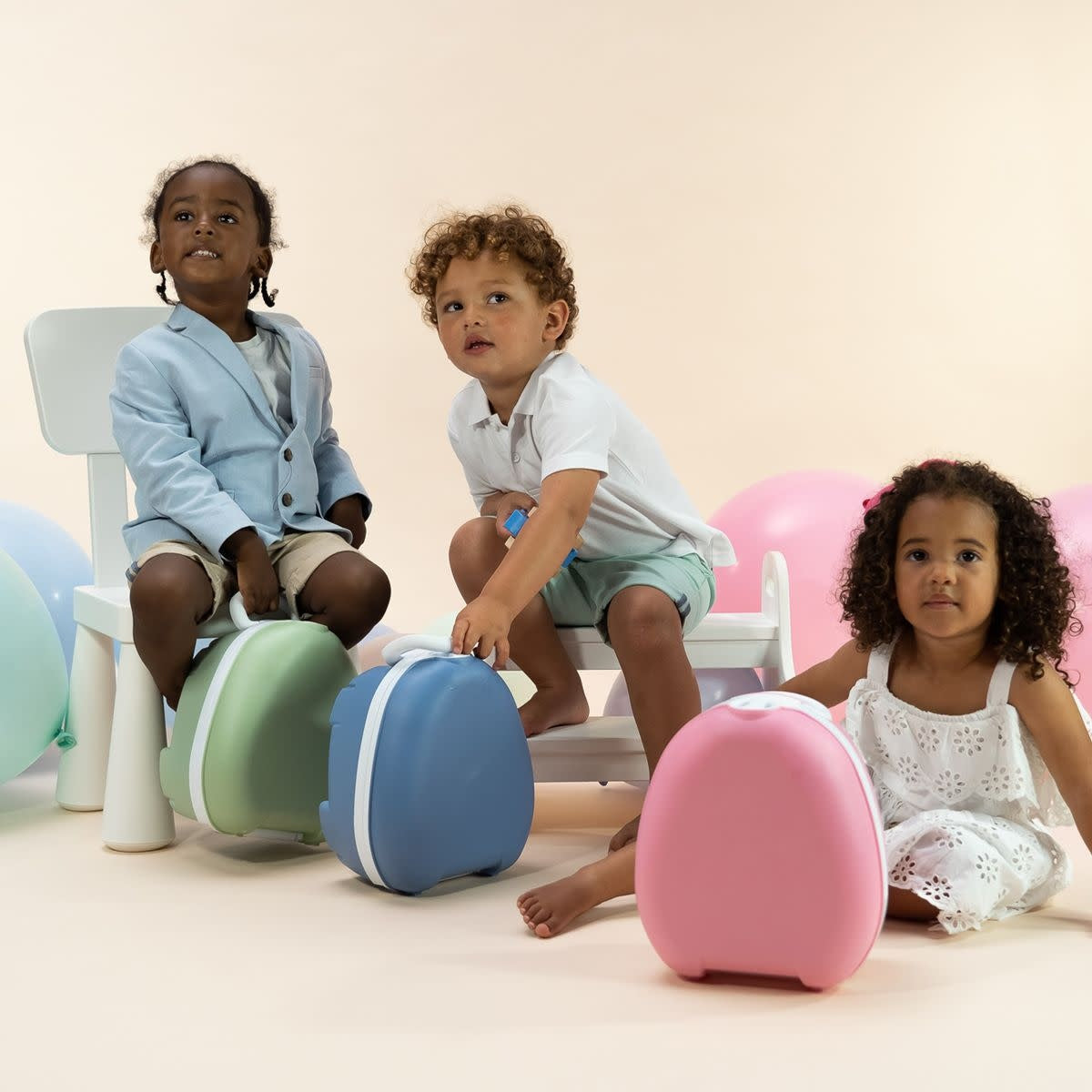 Potty - Pastel blauw