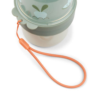 2-way snack container S Birdee - Green