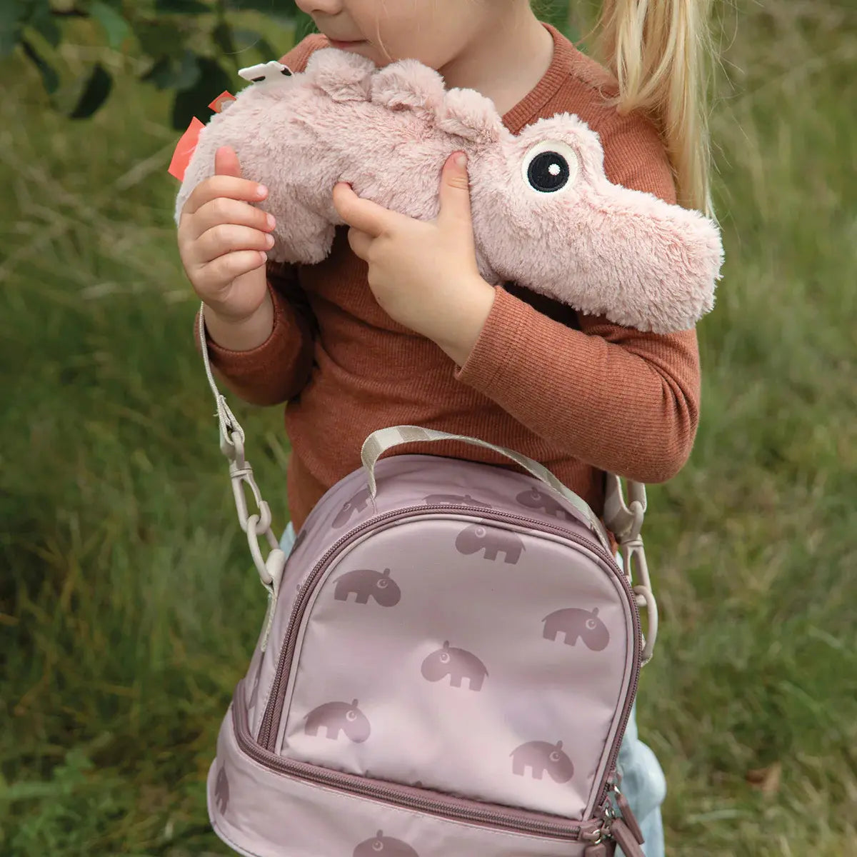 Kids thermo lunch bag Ozzo - Powder