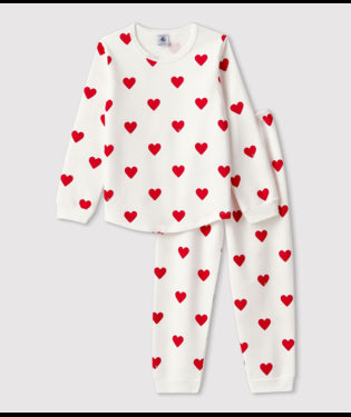 Pyjama Red Hearts
