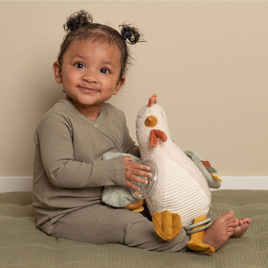 Activiteitenknuffel kip 25cm Little Farm