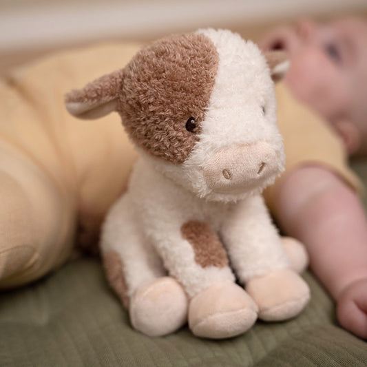 Knuffel Koe 17cm Little Farm