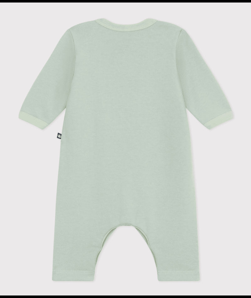 Onesie Green 3 hearts