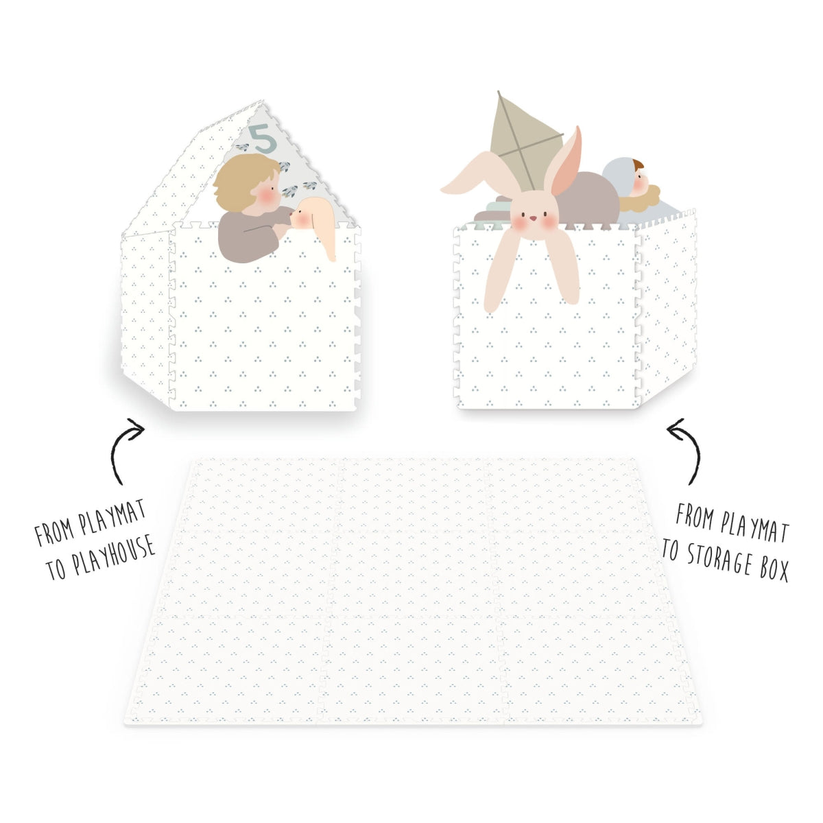 Puzzle Mat Tiloo - Numbers/Dots