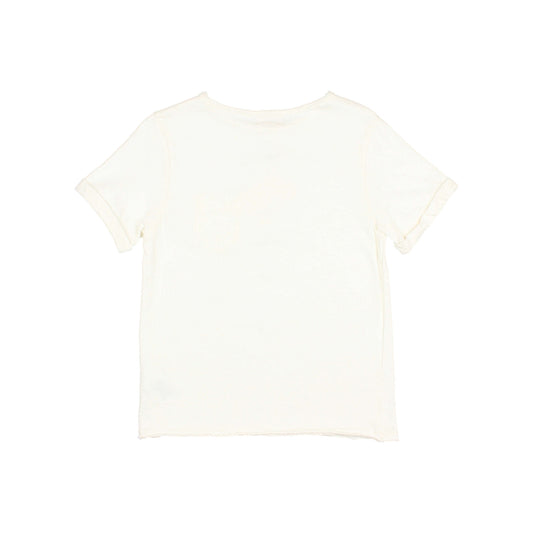 Pocket Linen T-Shirt - White