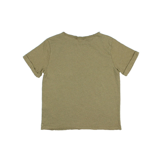 Pocket Linen T-Shirt - Kaki
