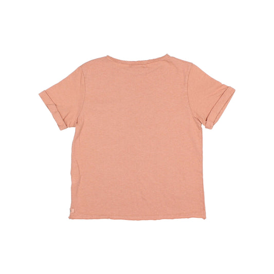 Pocket Linen T-Shirt - Rose Clay
