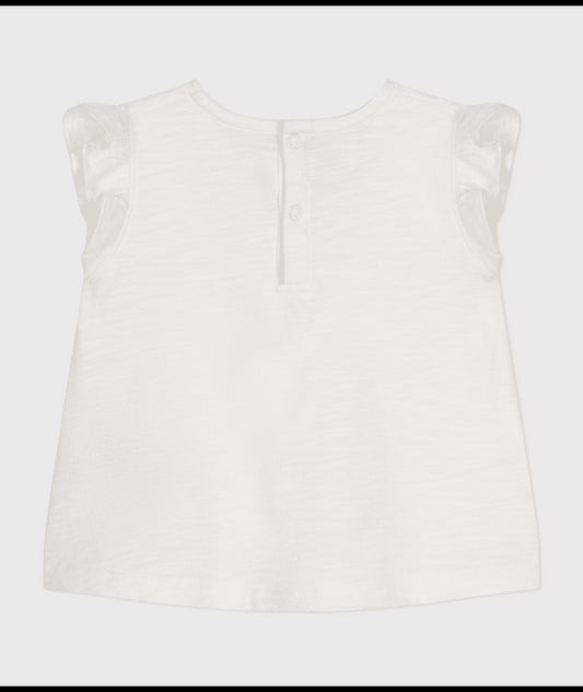 Mouwloos katoenen blousje