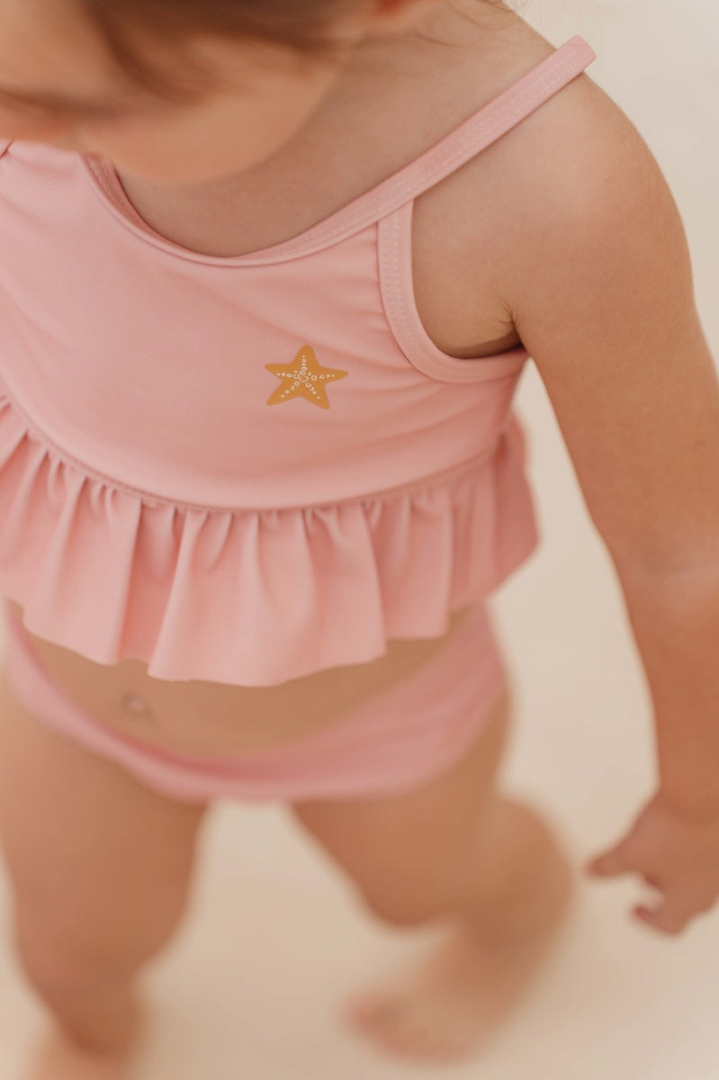 Bikini with ruffle - Pink