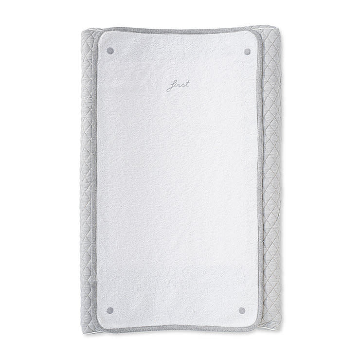 changing pad cover & towel ALIX CRYSTAL GREY