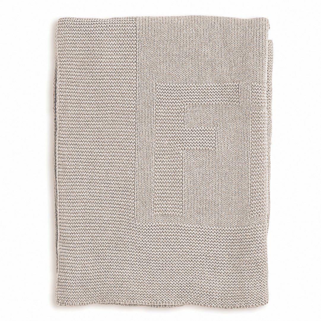 blanket knitwear LIAM ESSENTIALS BEIGE