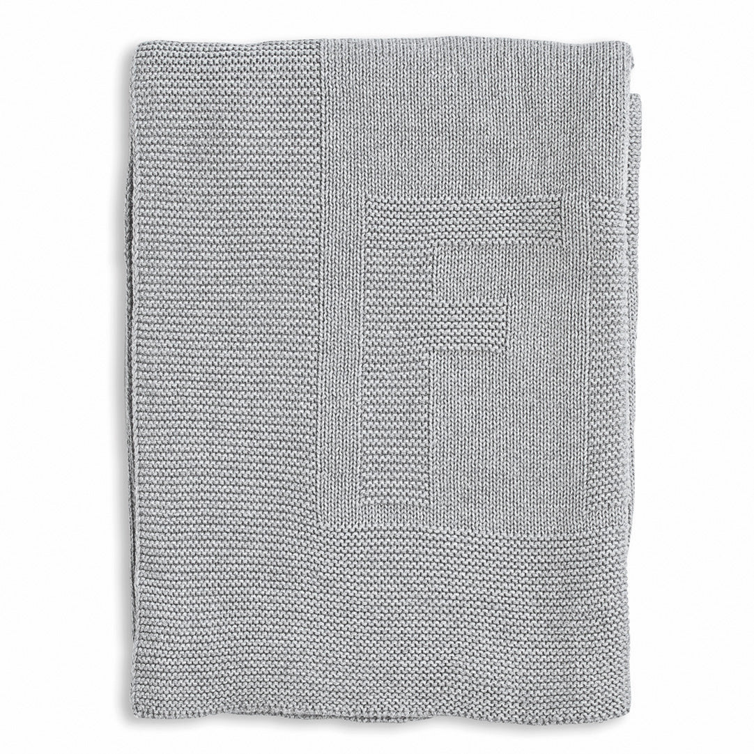 blanket knitwear LIAM ESSENTIALS GREY
