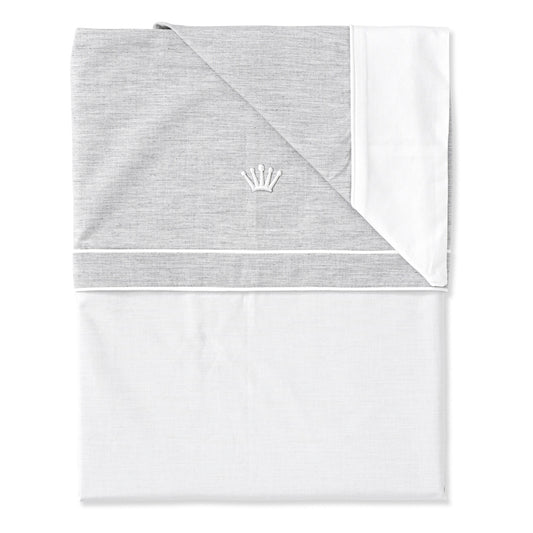 duvet cover for bed VERSA MOONLIGHT GREY