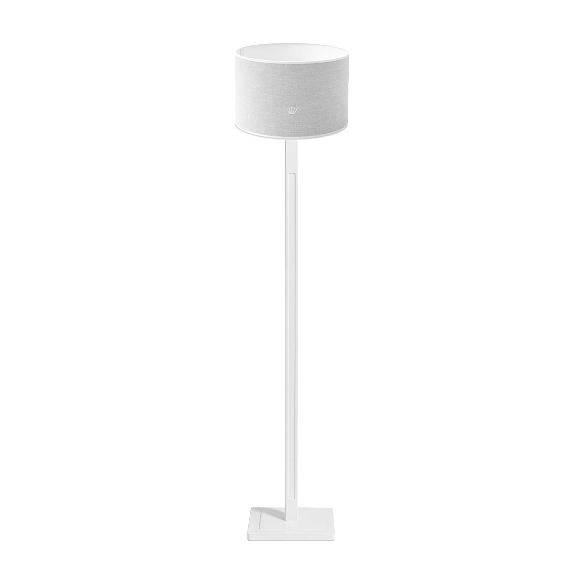 floor standing lampshade BRISTOL CRYSTAL GREY