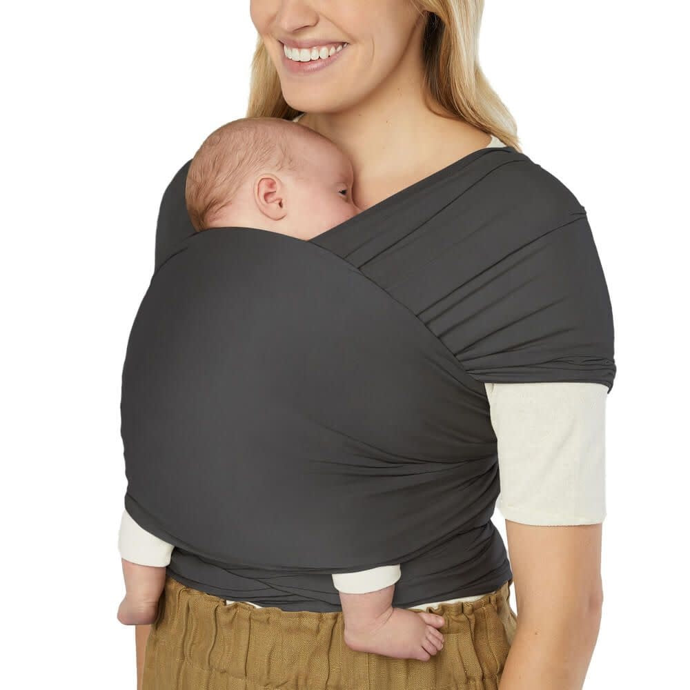 Aura Baby Wrap Knit - Soft Black