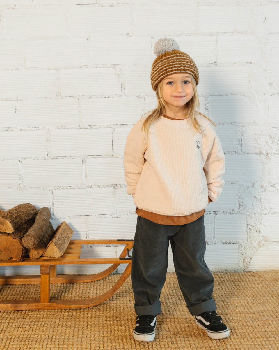 Padded Sweatshirt
