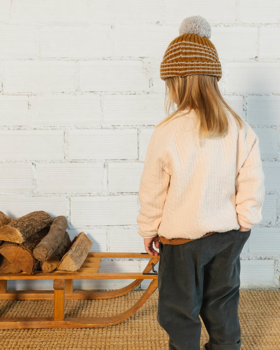 Padded Sweatshirt