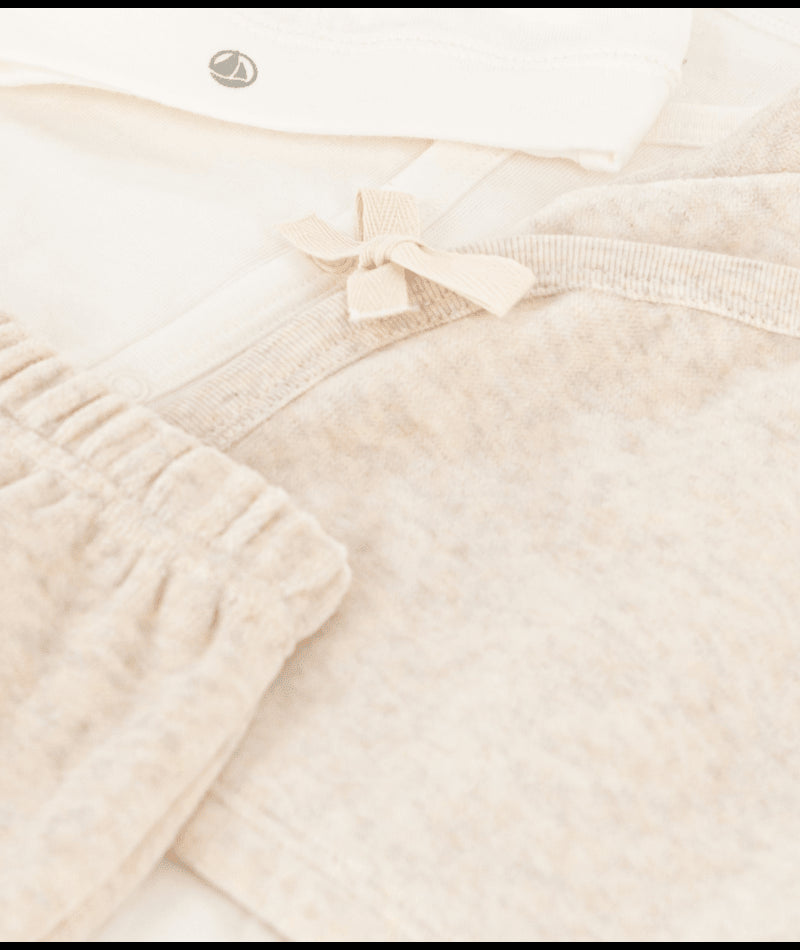 Vierdelige katoenen set voor baby's