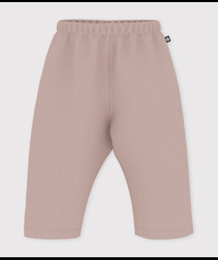 Fluwelen broek voor baby's - roze