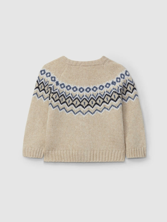 Knitted Jacquard Jacket