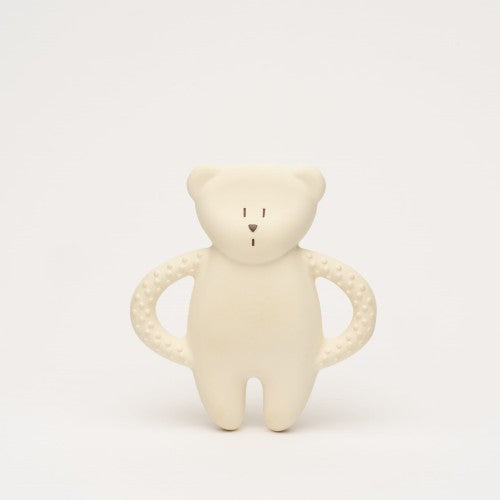 Natural Rubber Teether Bear - Polar