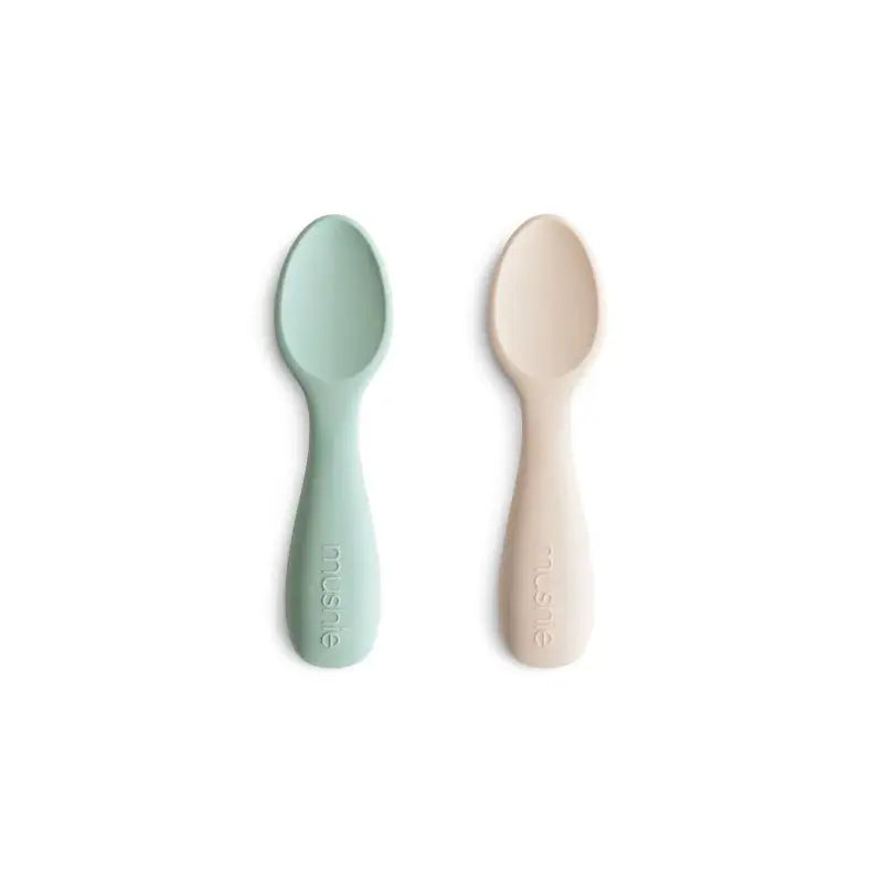 Starter Baby Spoon - Cambridge Blue/Shifting Sand