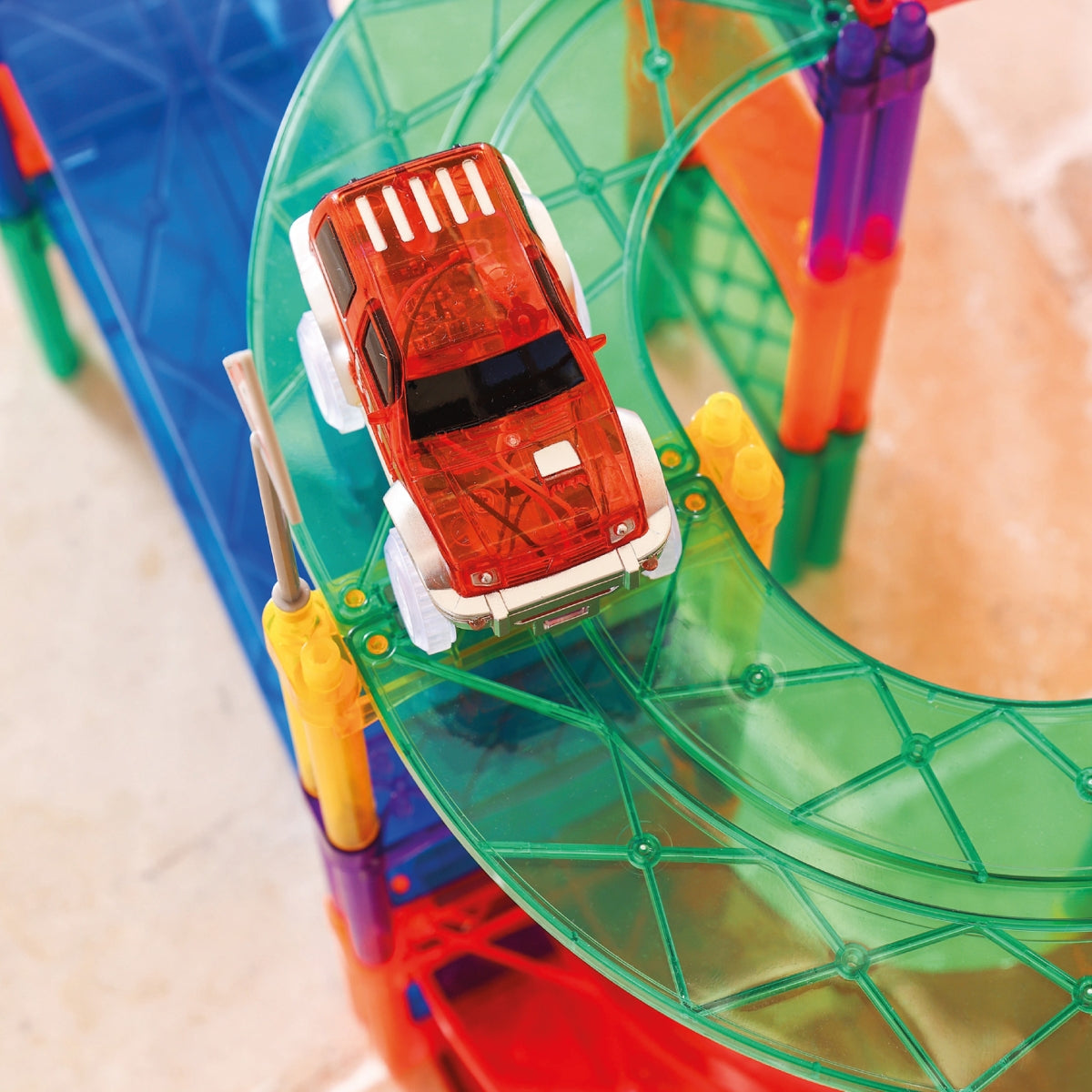 Race Track Car - Red