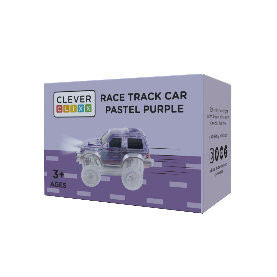 Race Track Car - Pastel Purple