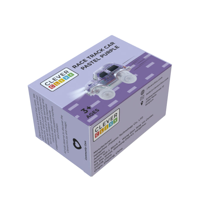 Race Track Car - Pastel Purple