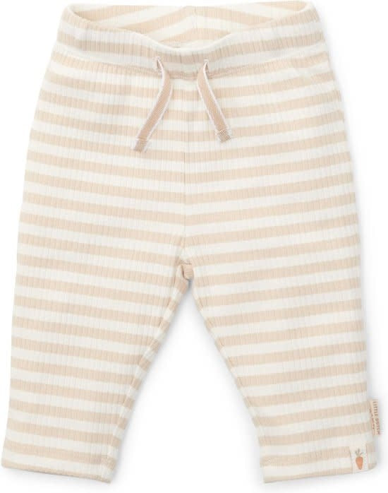 Broekje Stripe Sand/White